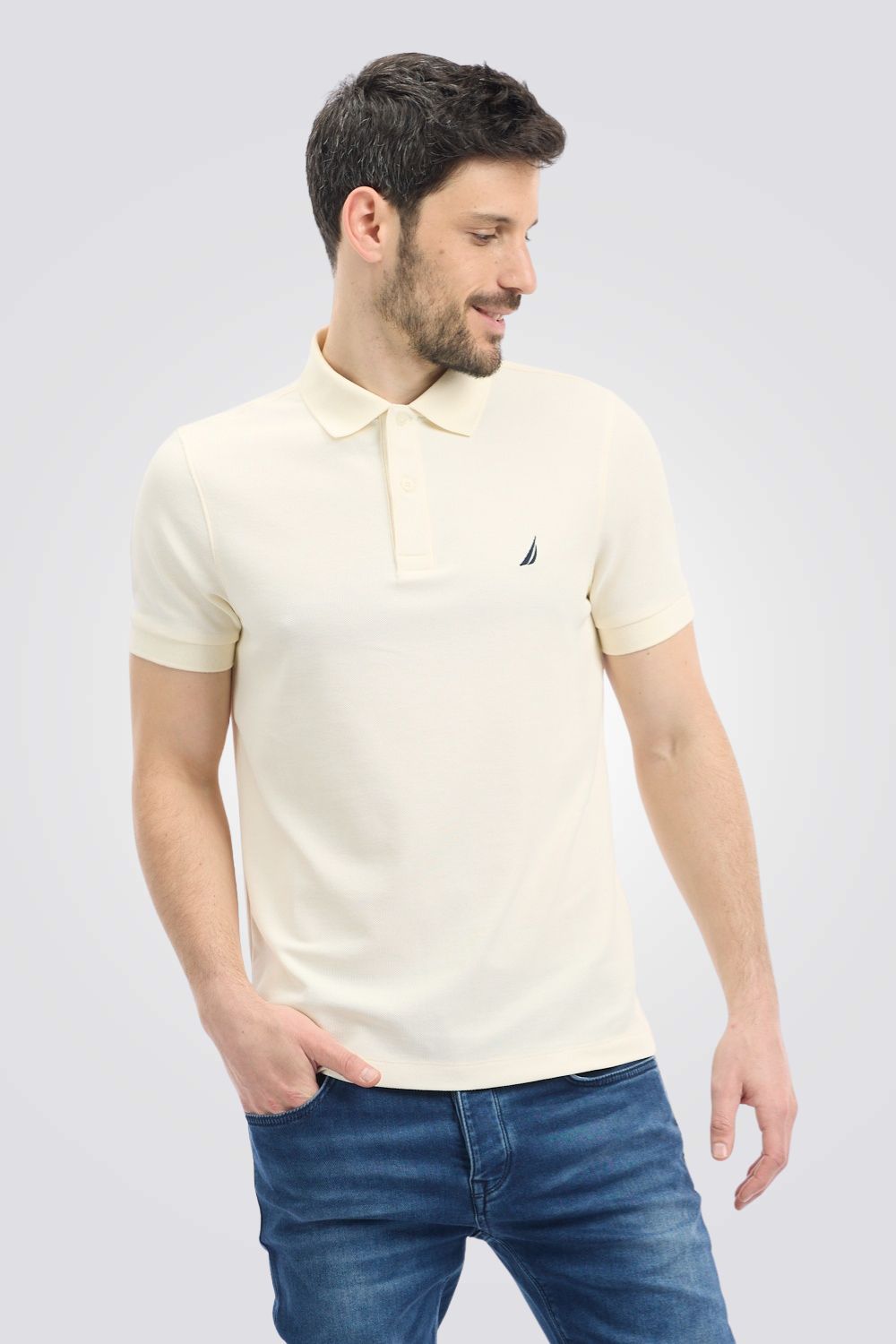 פולו SLIM FIT מנדף זיעה קרם