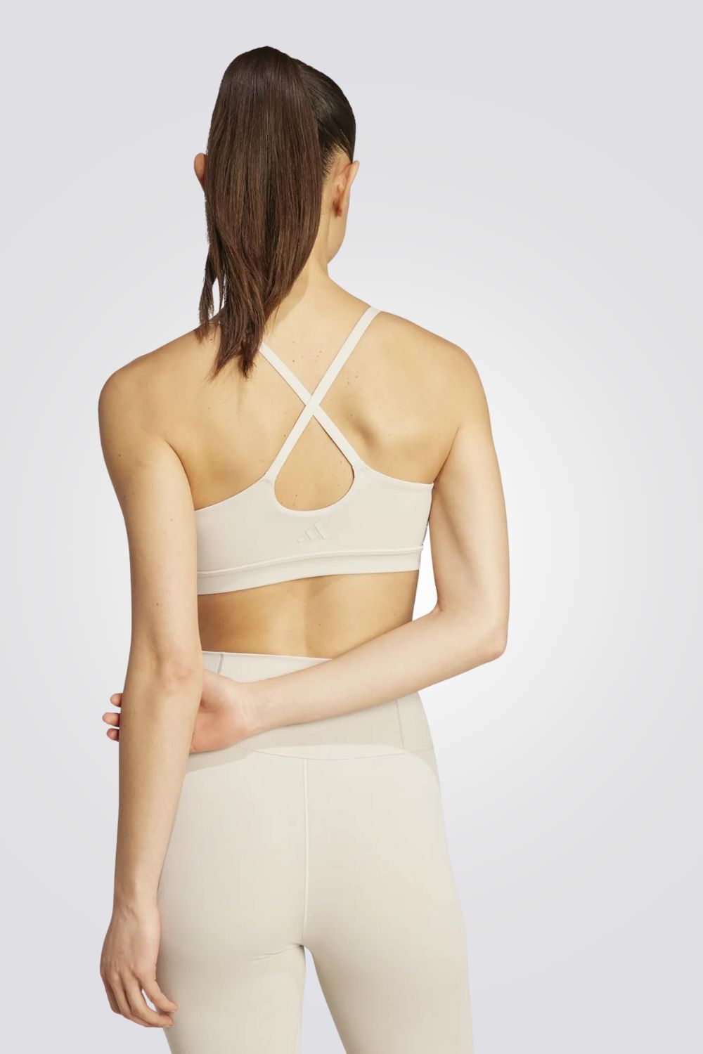 גוזיית ספורט בצבע שמנת לנשים | אדידס 