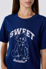 חולצת טישירט בהדפס דובי | איתם