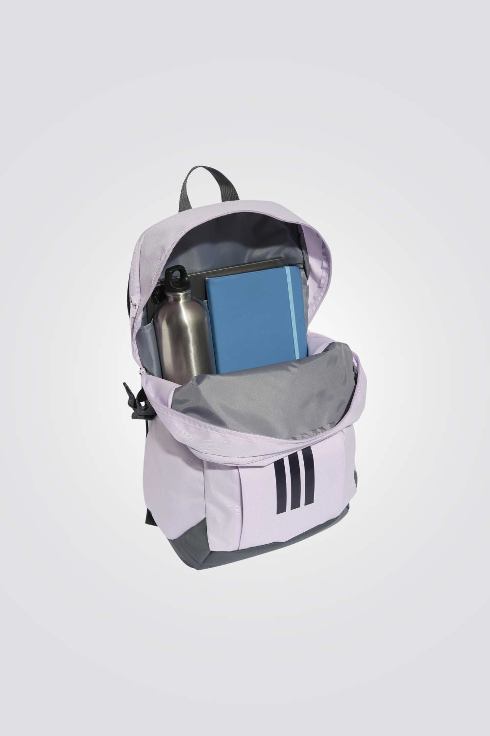 תיק גב ממותג בצבע סגול בהיר | אדידס