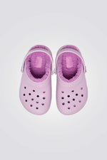 כפכפי קלאסיק מרופדים לילדים Classic Lined Clog K | קרוקס