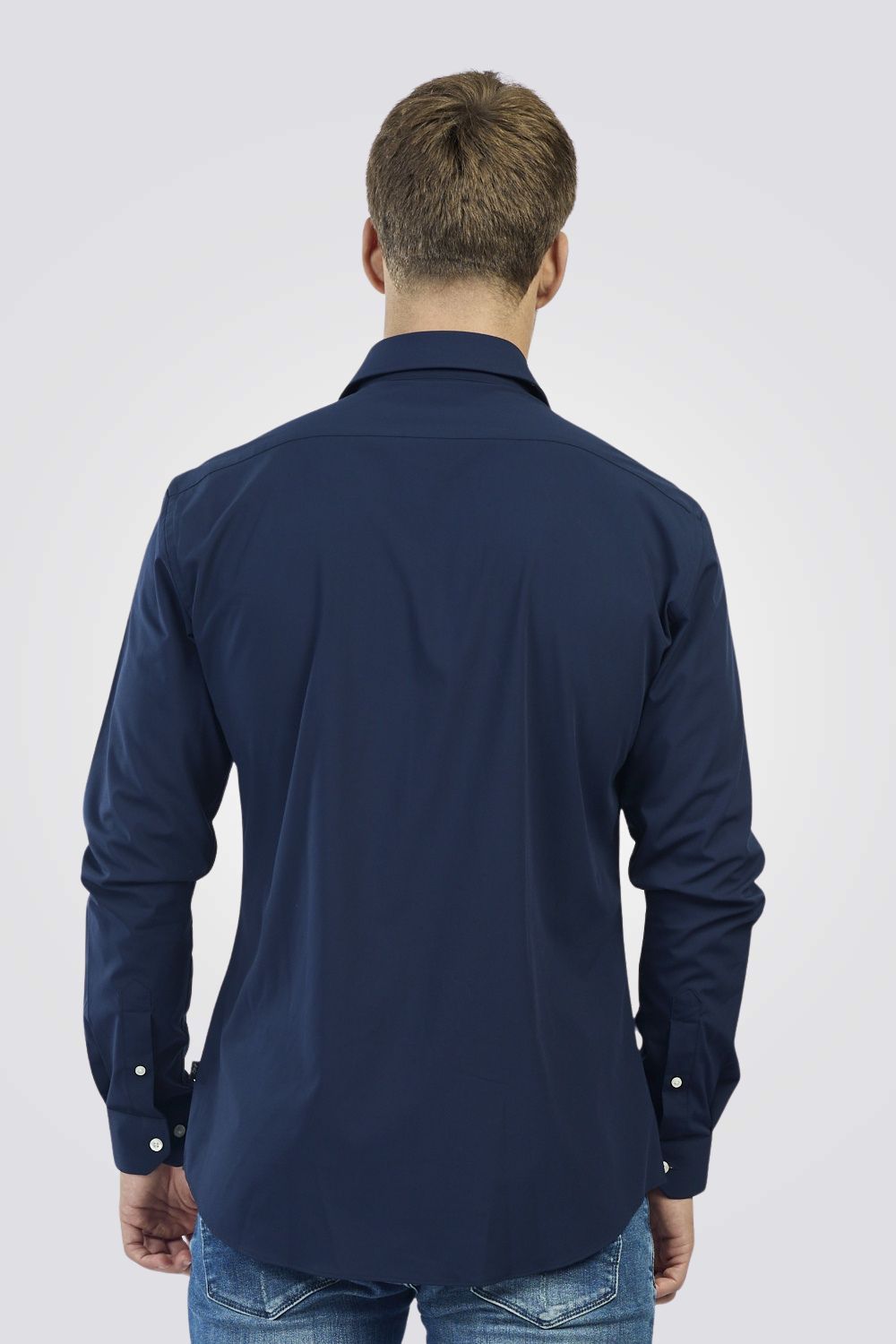 חולצה מכופתרת Slim fit לגברים | GREG NORMAN