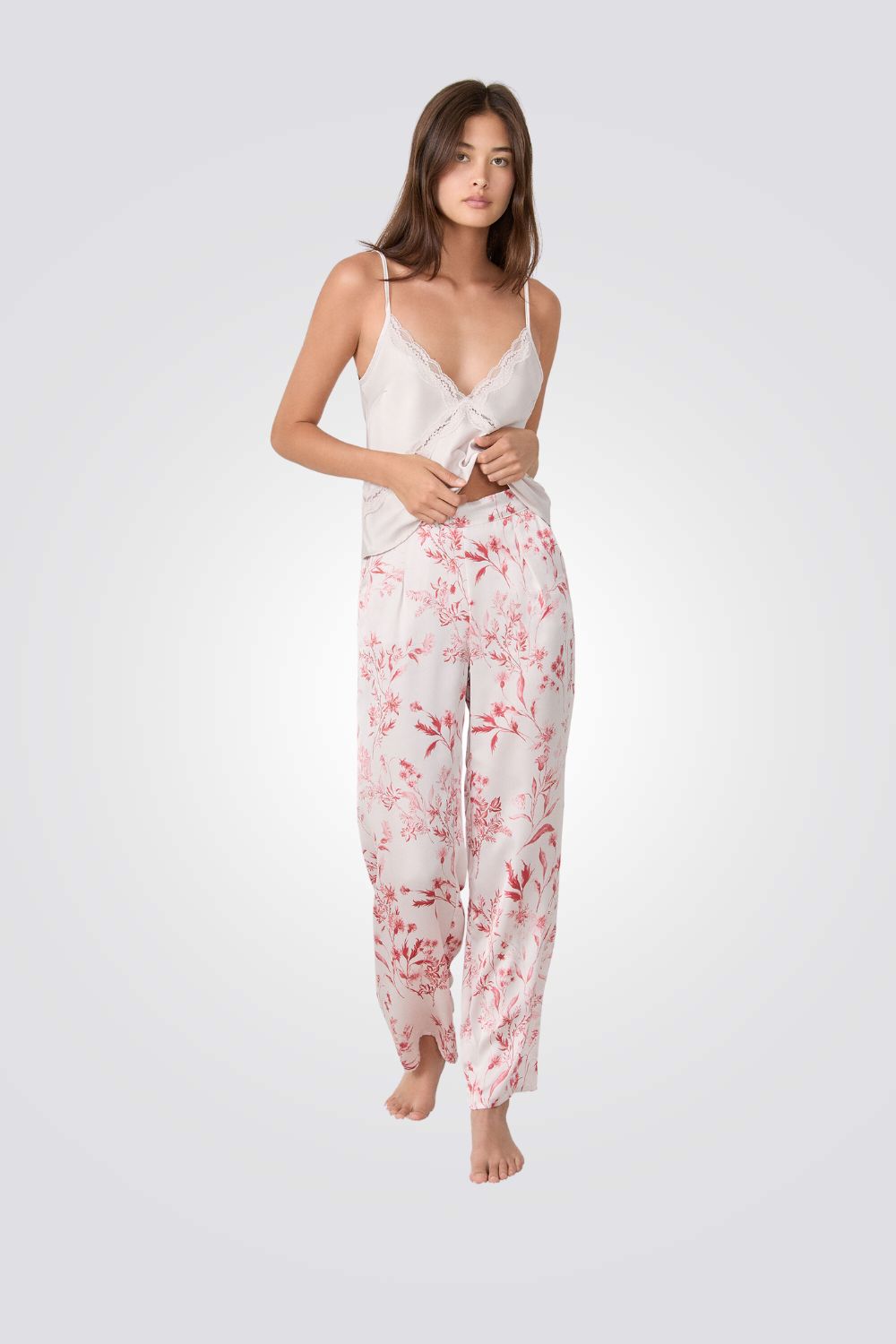 מכנסי פיג'מה פרחוניים | איתם