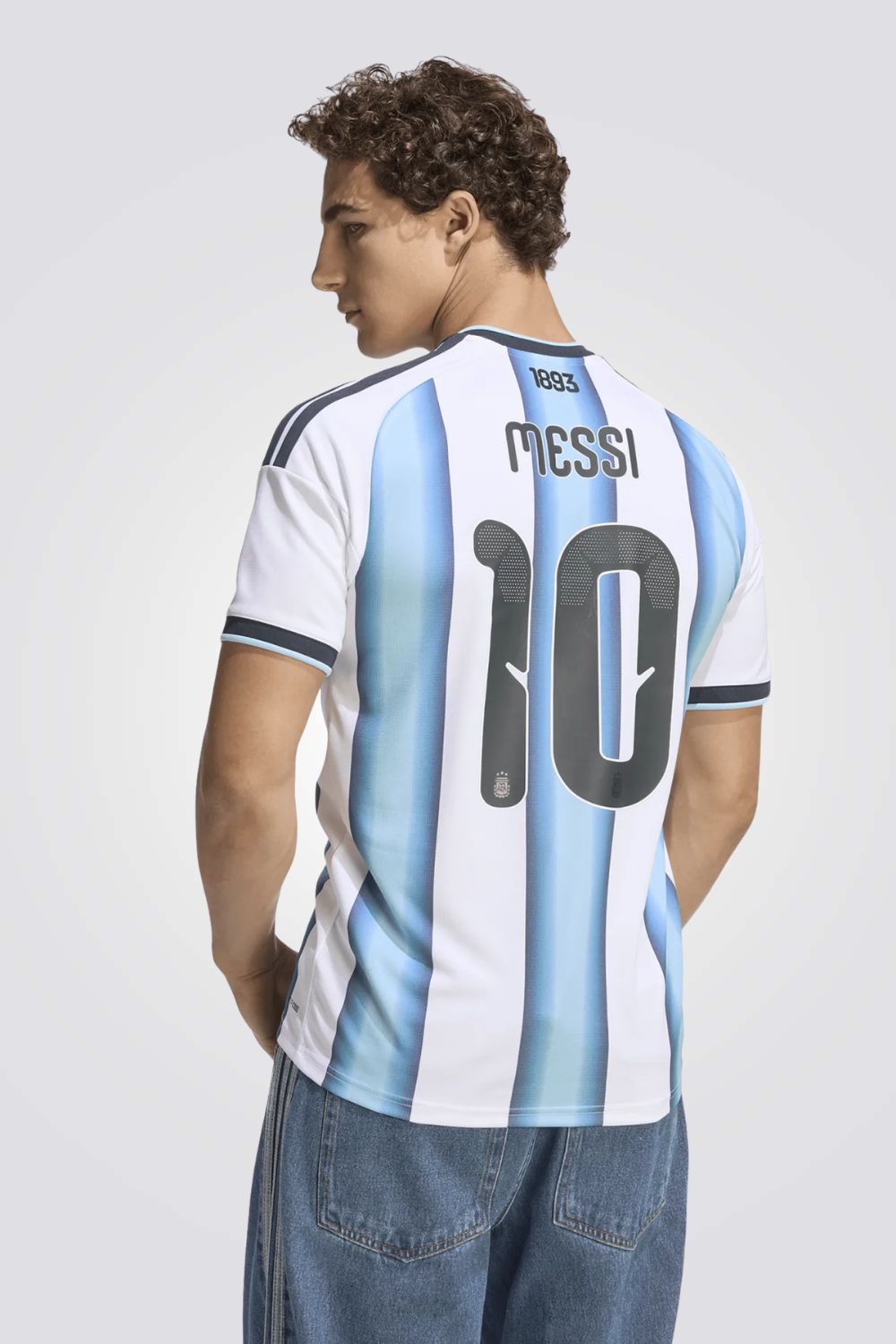 טישירט ספורט  Argentina 26 Home Replica Messi Jersey לגברים | אדידס