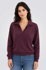 חולצת פולו וי ארוכה | דלתא