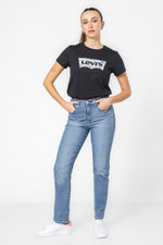 מכנסי ג'ינס 724 Straight בצבע med indigo