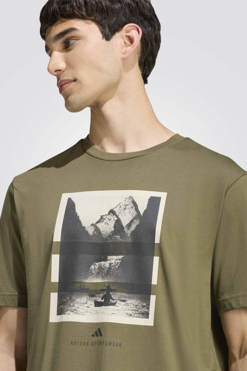 טישירט גרפיקה OUTDOOR KAYAKING GRAPHIC לגברים | אדידס