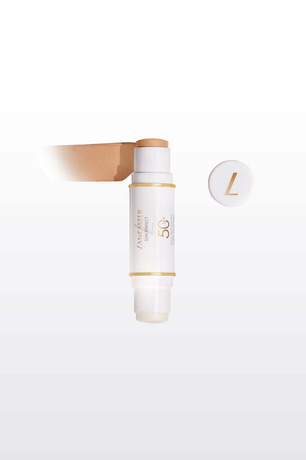 סטיק דו צדדי שקוף עם גוון 50 SPF | לנקסטר 