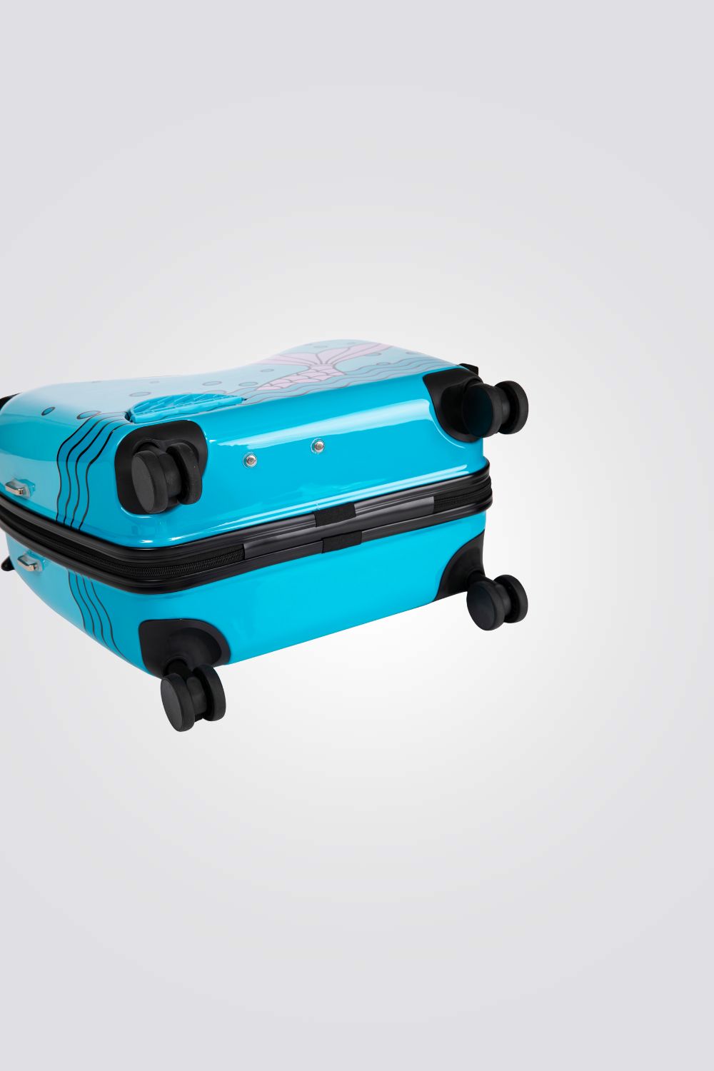 מזוודת ילדים בצבע כחול בת הים 20" | מרשמלו 