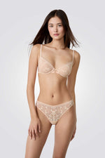 תחתון טנגה מעוטר תחרה | איתם