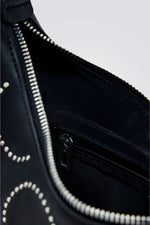 תיק כתף חצי ירח אלגנטי בצבע שחור | דסיגואל