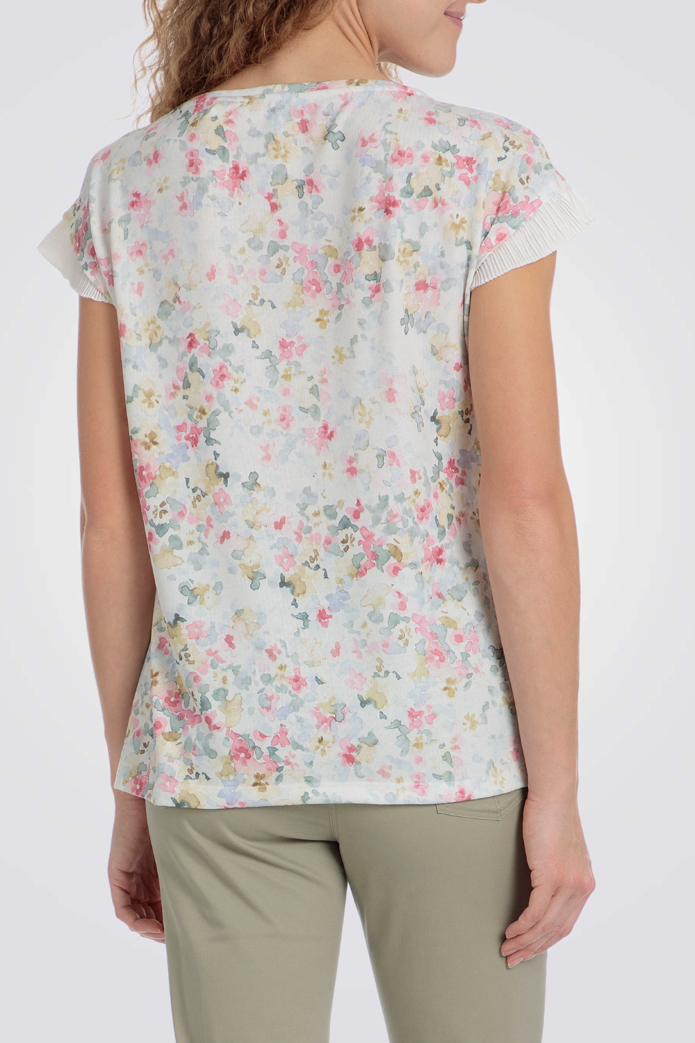 חולצת טי פרחונית 