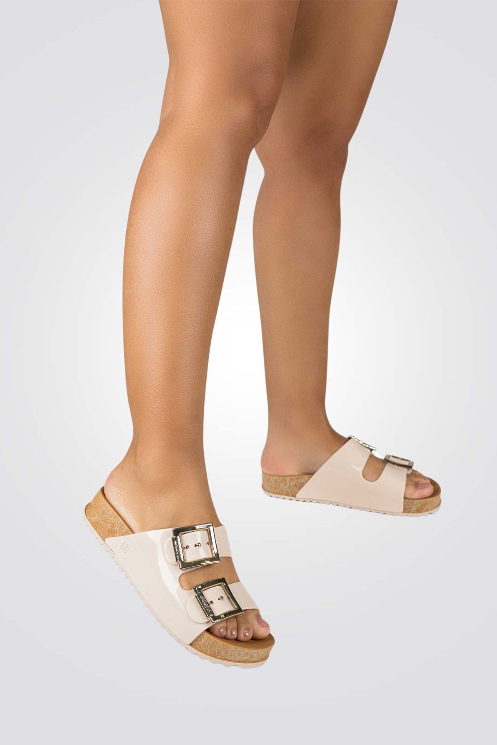 כפכפים PARTNER III FEM בצבע שמנת