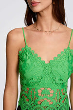 גופיית תחרה קרופ