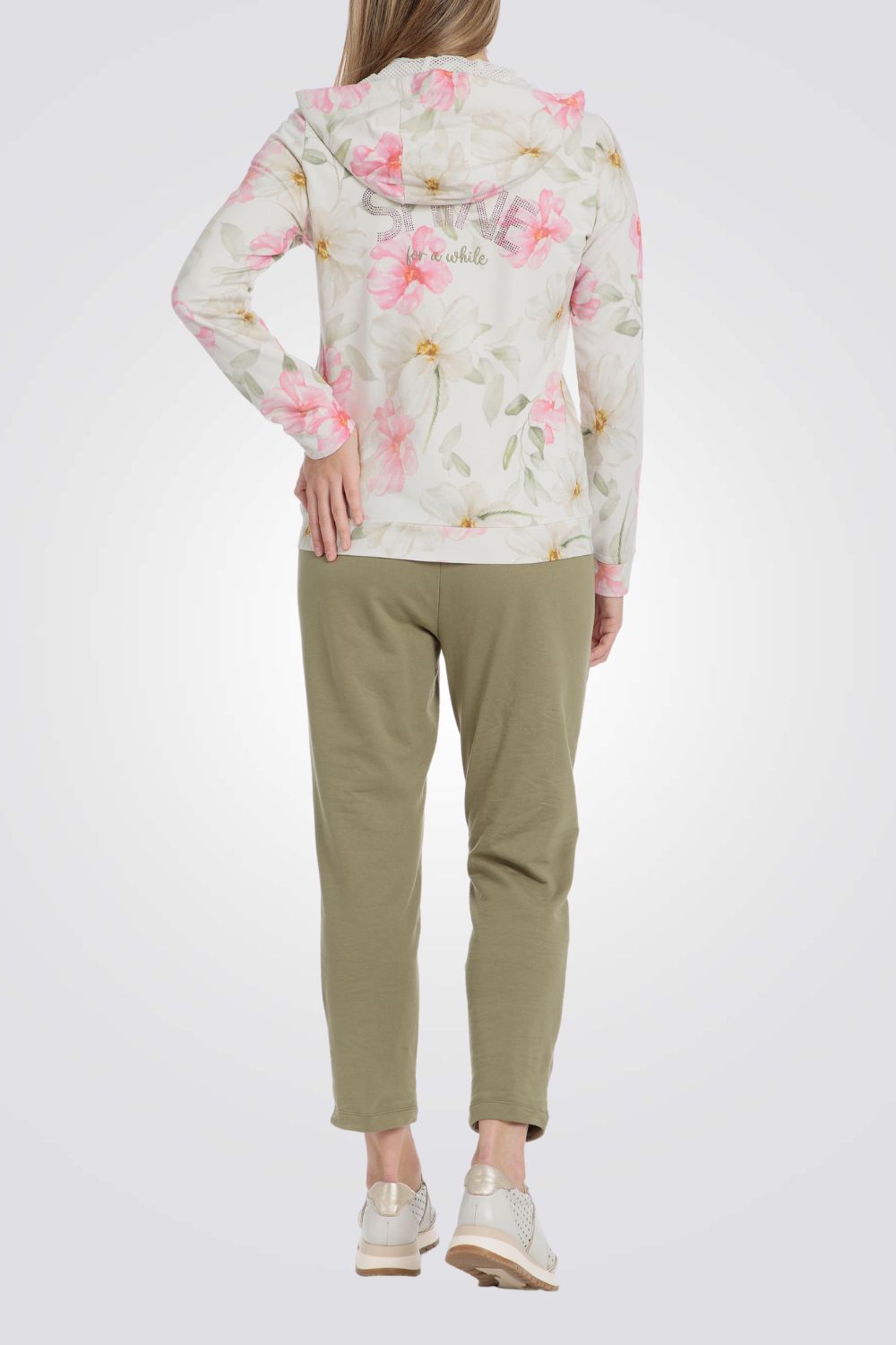 ג'קט ספורט הדפס פרחוני