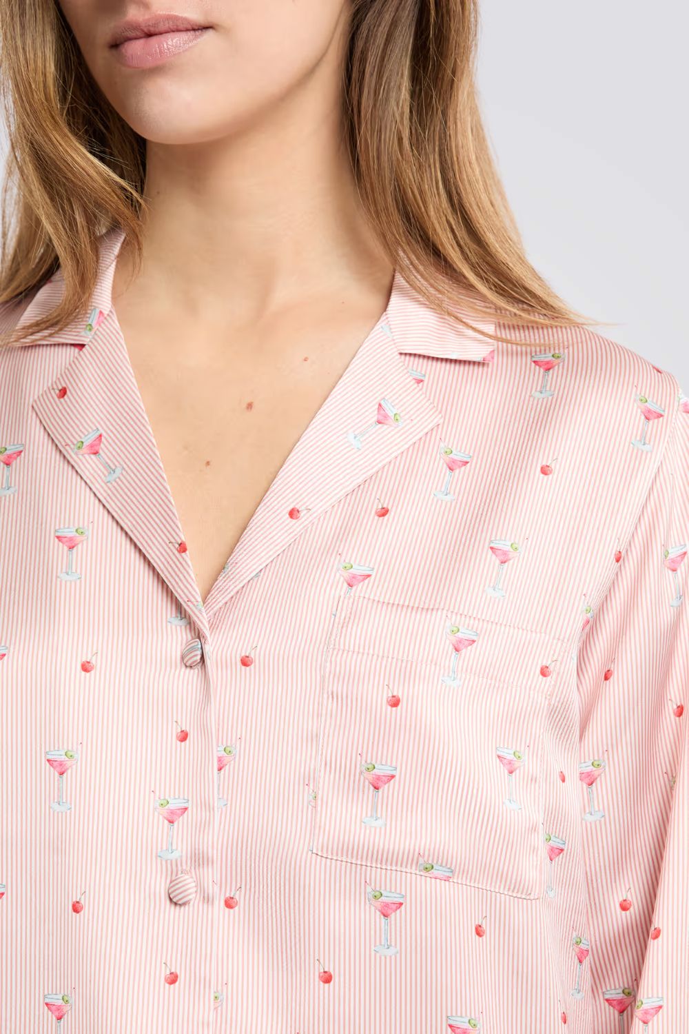 חולצת פיג'מה DRINKE לנשים | איתם