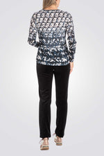 מכנסיים ארוכים בצבע שחור