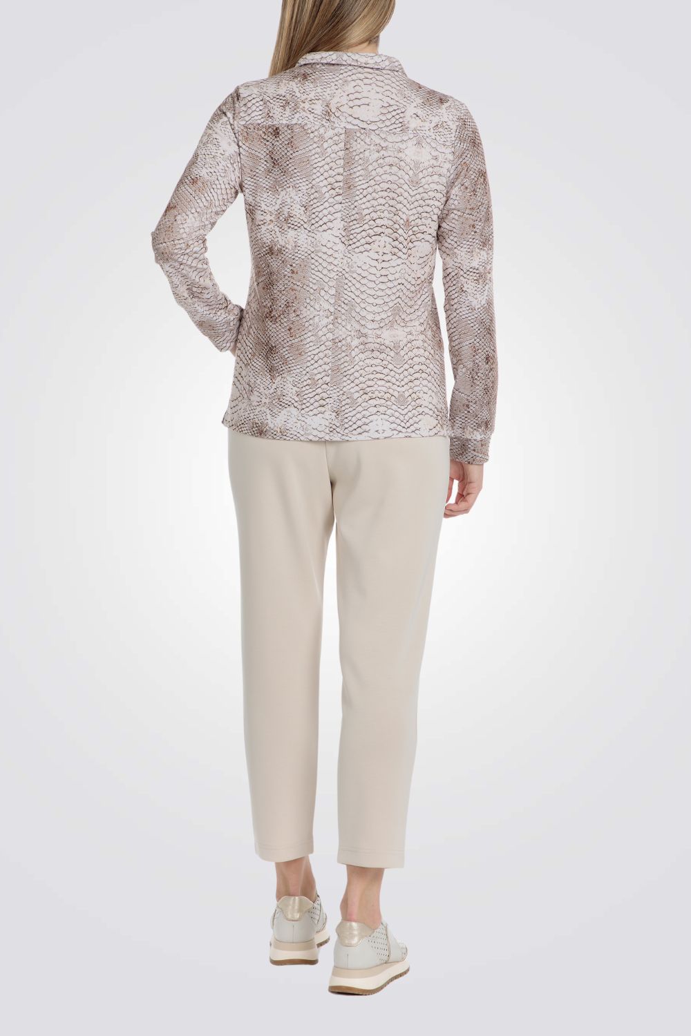 ג'קט ספורט הדפס מנוחש