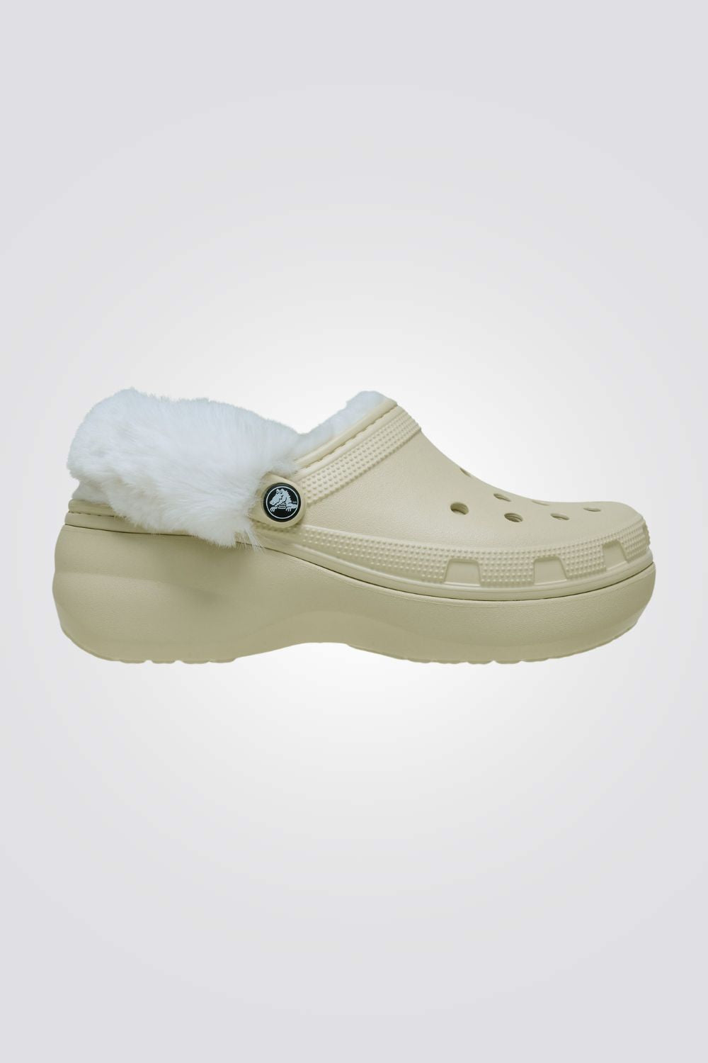 כפכפי פלטפורמה פרוותיים לנשים Classic Platform Fuzz Lined Clog | קרוקס