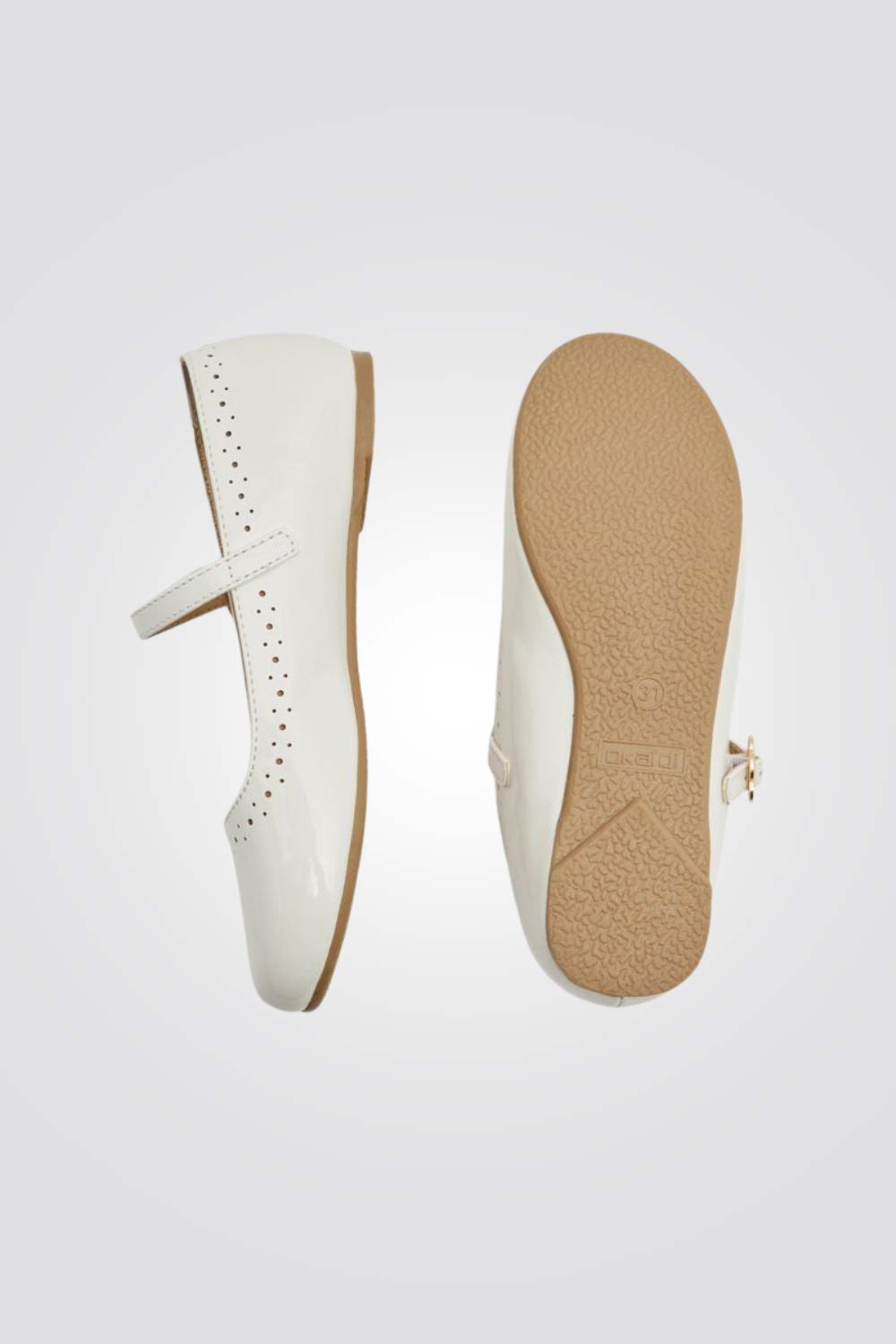 נעלי בלרינה פטנט לילדות 