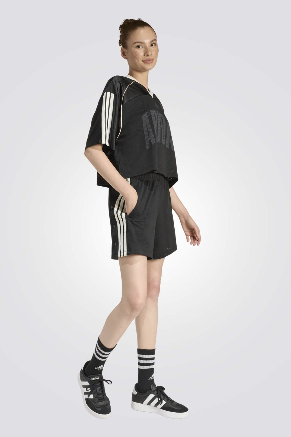 מכנסי רשת קצרים לנשים | אדידס