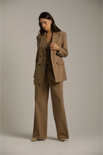 מכנסיים מחויטים בגזרה רחבה | קנת קול