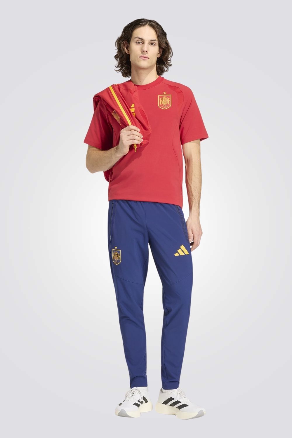 חולצת ספורט Spain Tiro Travel Tee לגברים | אדידס