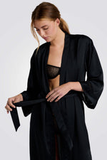 חלוק סאטן יוקרתי | איתם 