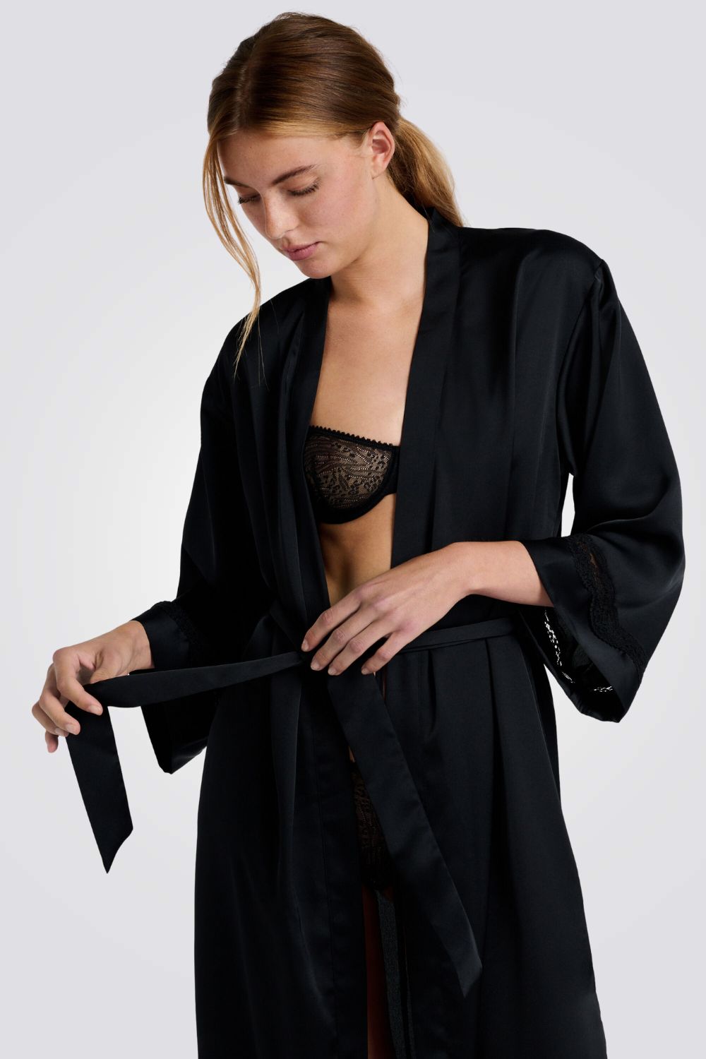 חלוק סאטן יוקרתי | איתם 