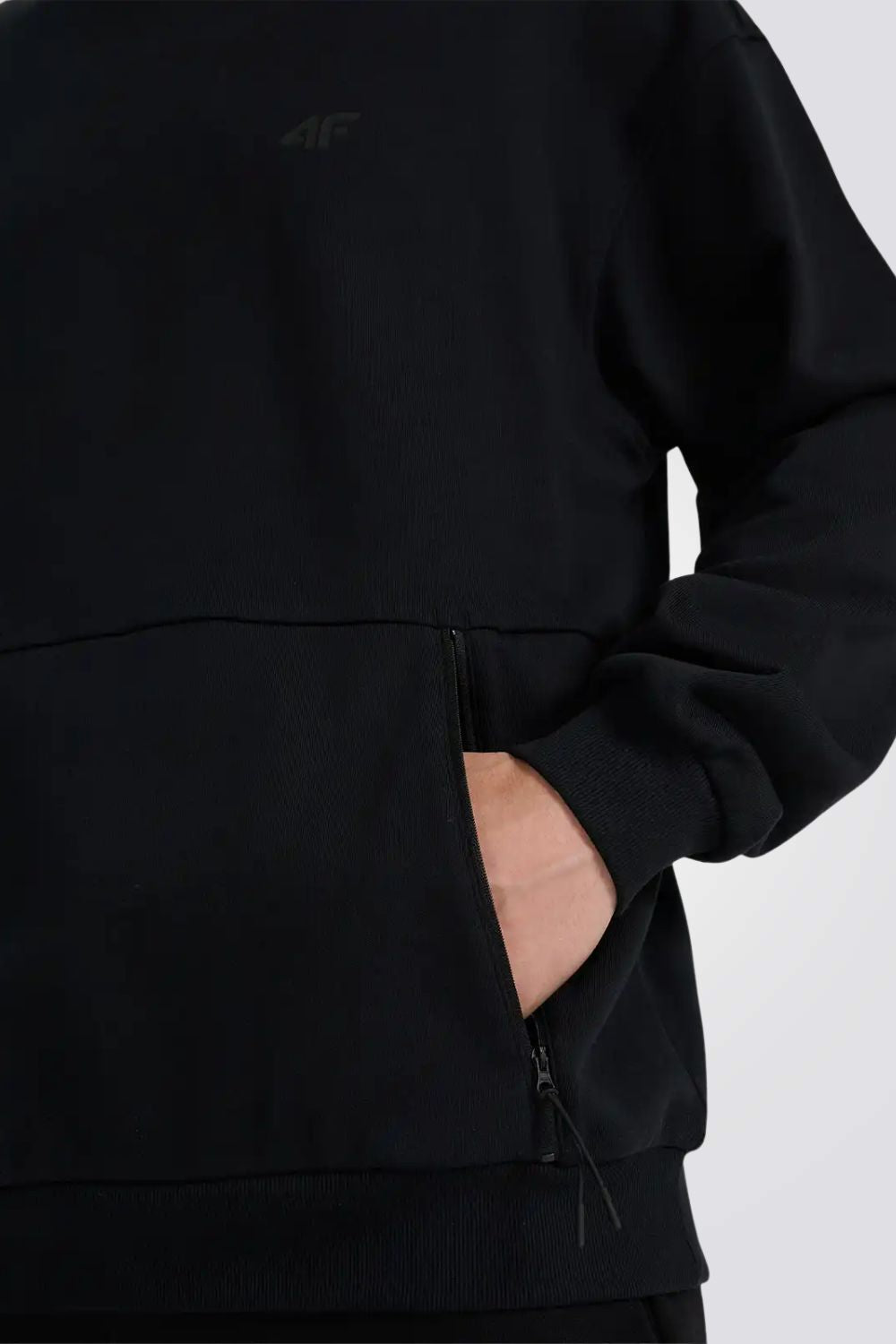 סווטשירט צווארון עגול French terry twill  לגברים | 4F