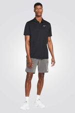 חולצת פולו בצבע שחור לגברים | נייקי