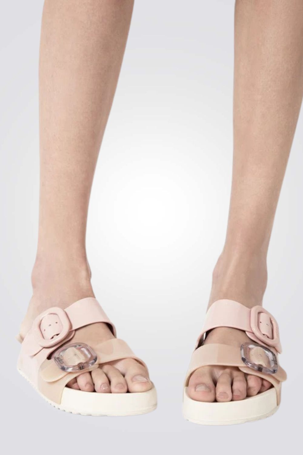 כפכפים COZY בצבע בז'/ורוד