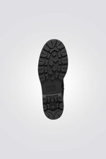 מגפי דמוי עור לנשים עם עקב פלטפורמה | ג'יאוקס