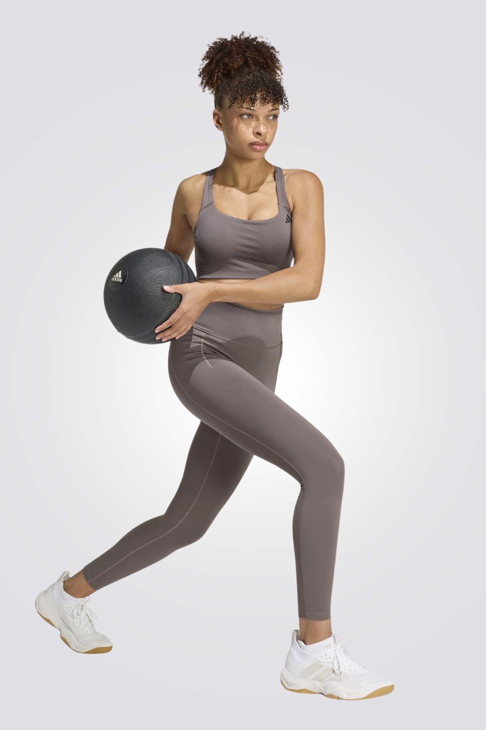 טייץ ספורט ארוך Optime Workout לנשים | אדידס