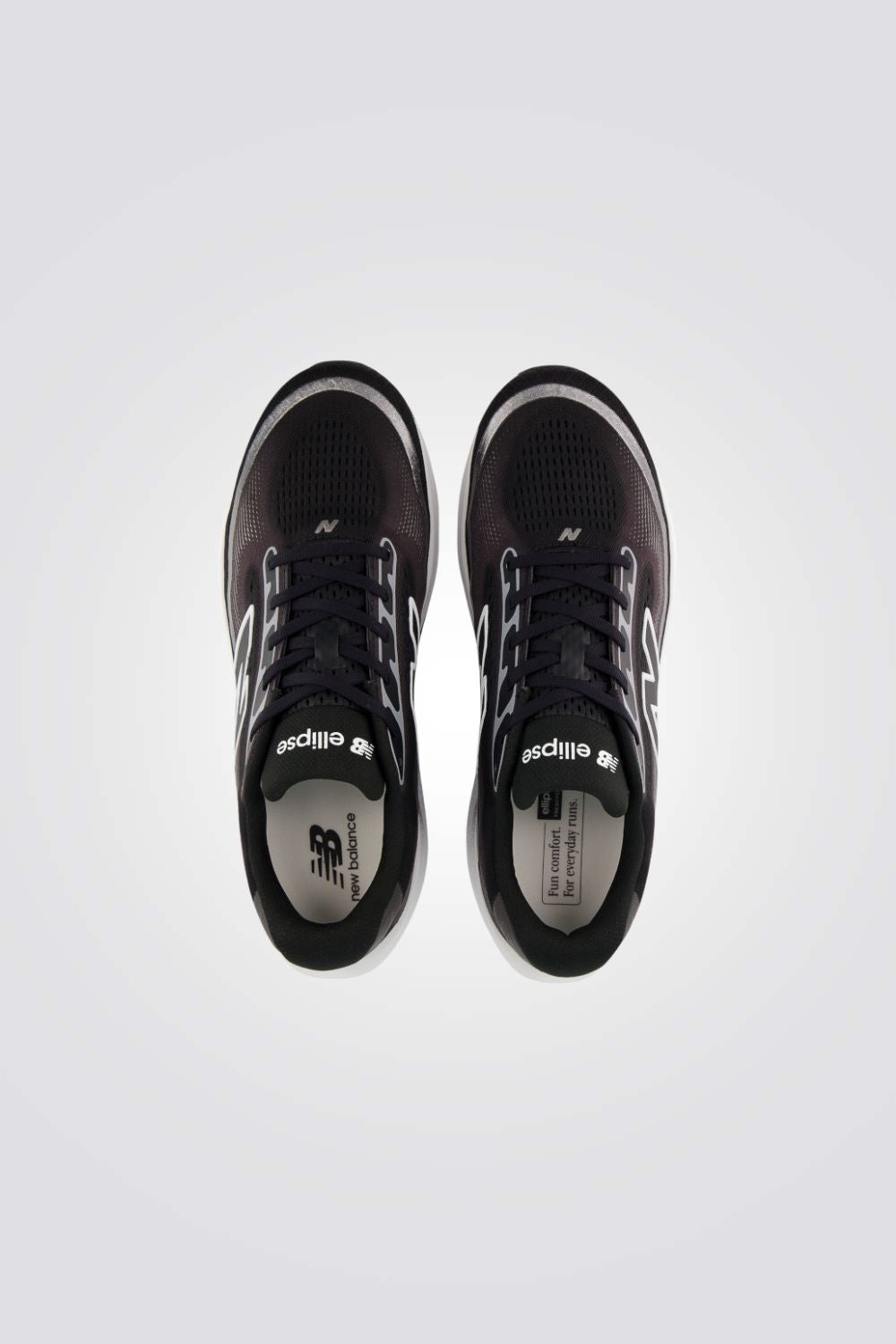 נעלי ספורט בגווני שחור ולבן לגברים | ניו באלאנס