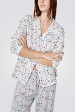 חולצת פיג'מה מכופתרת בהדפס דובים | איתם