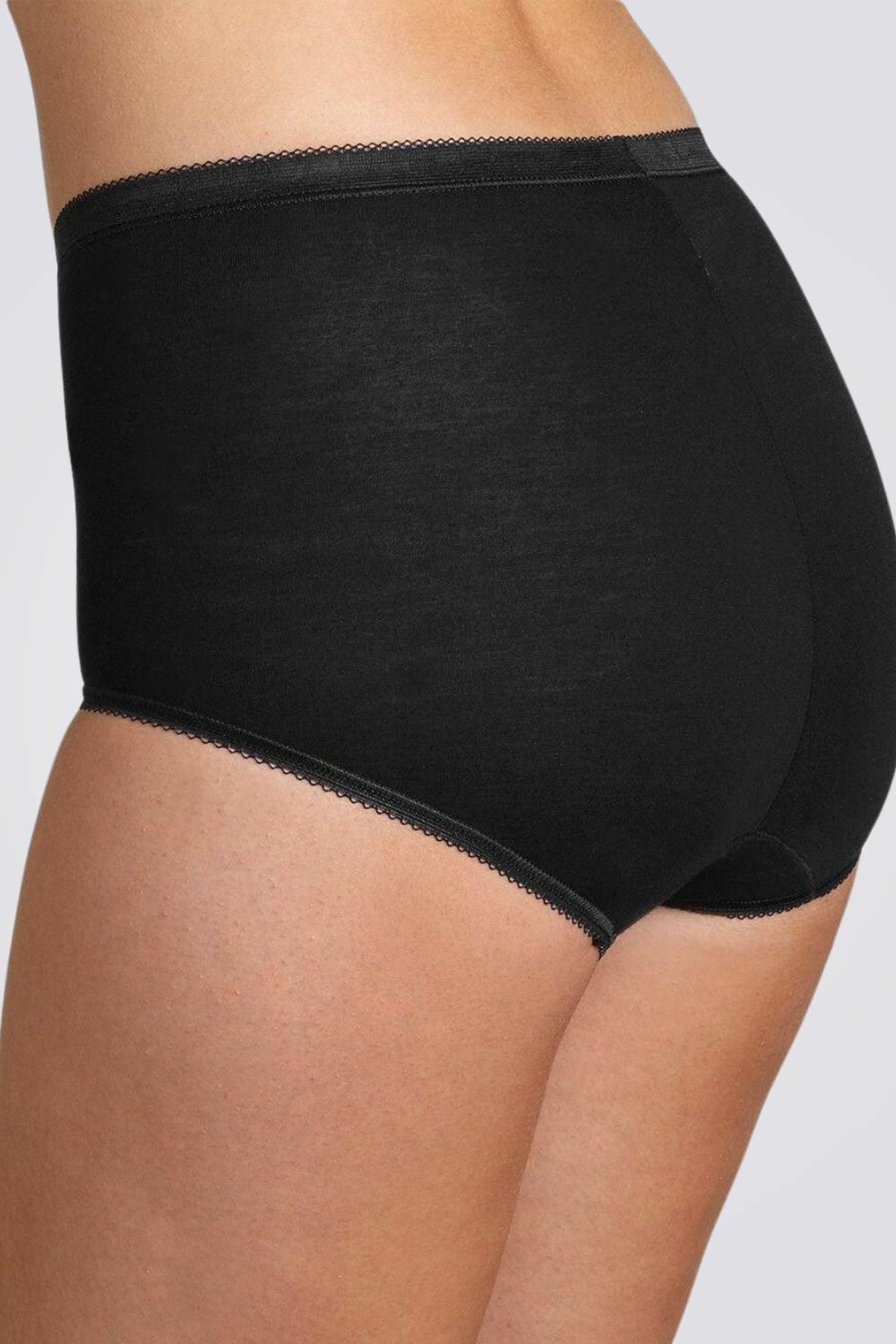 תחתוני BASIC+MAXI שחורים