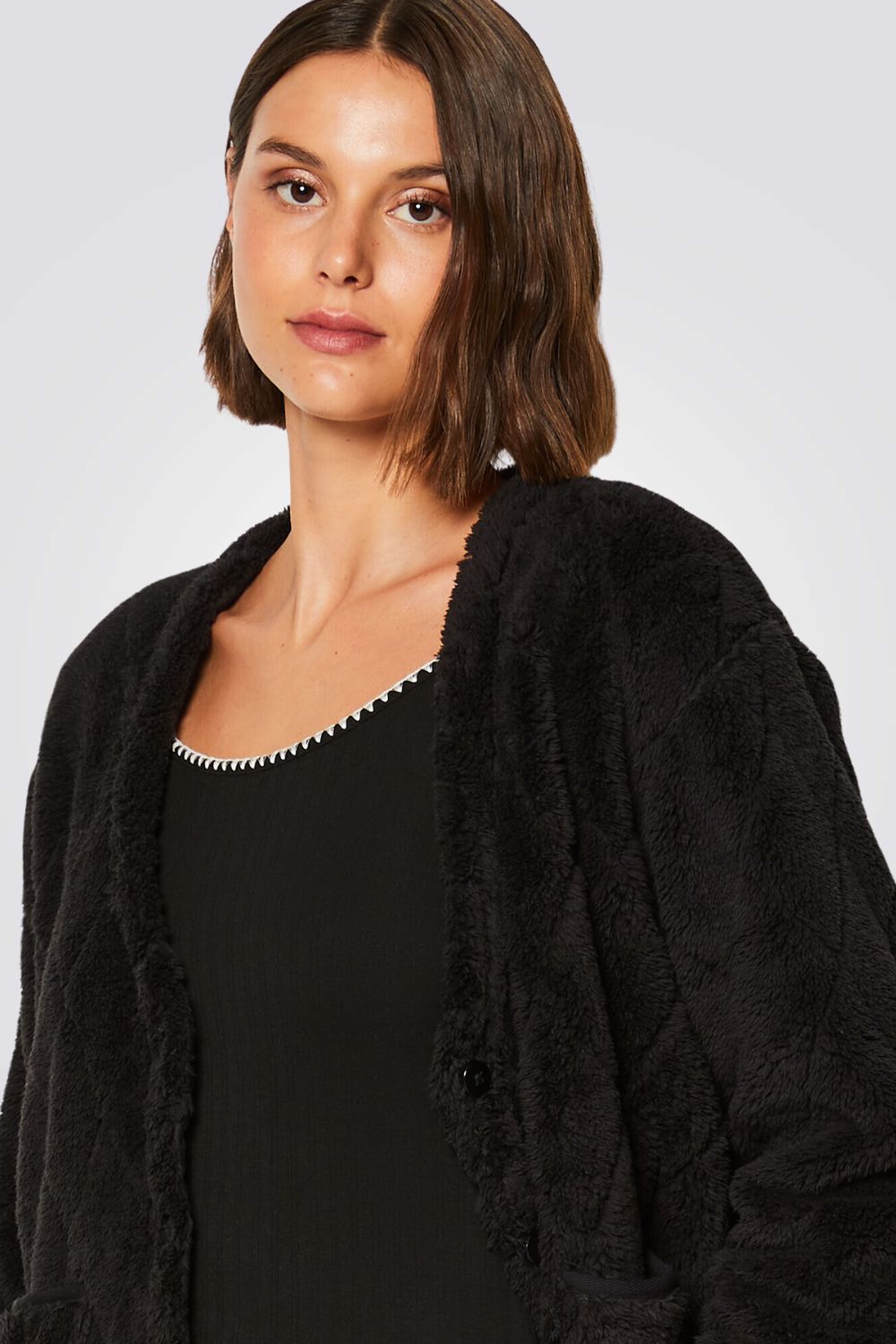 סט פיג'מה 3 חלקים MAYLON לנשים