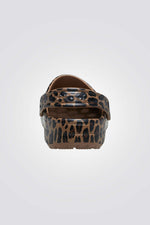 כפכפים בהדפס מנומר לילדים במידות קטנות Classic Animal Clog T | קרוקס