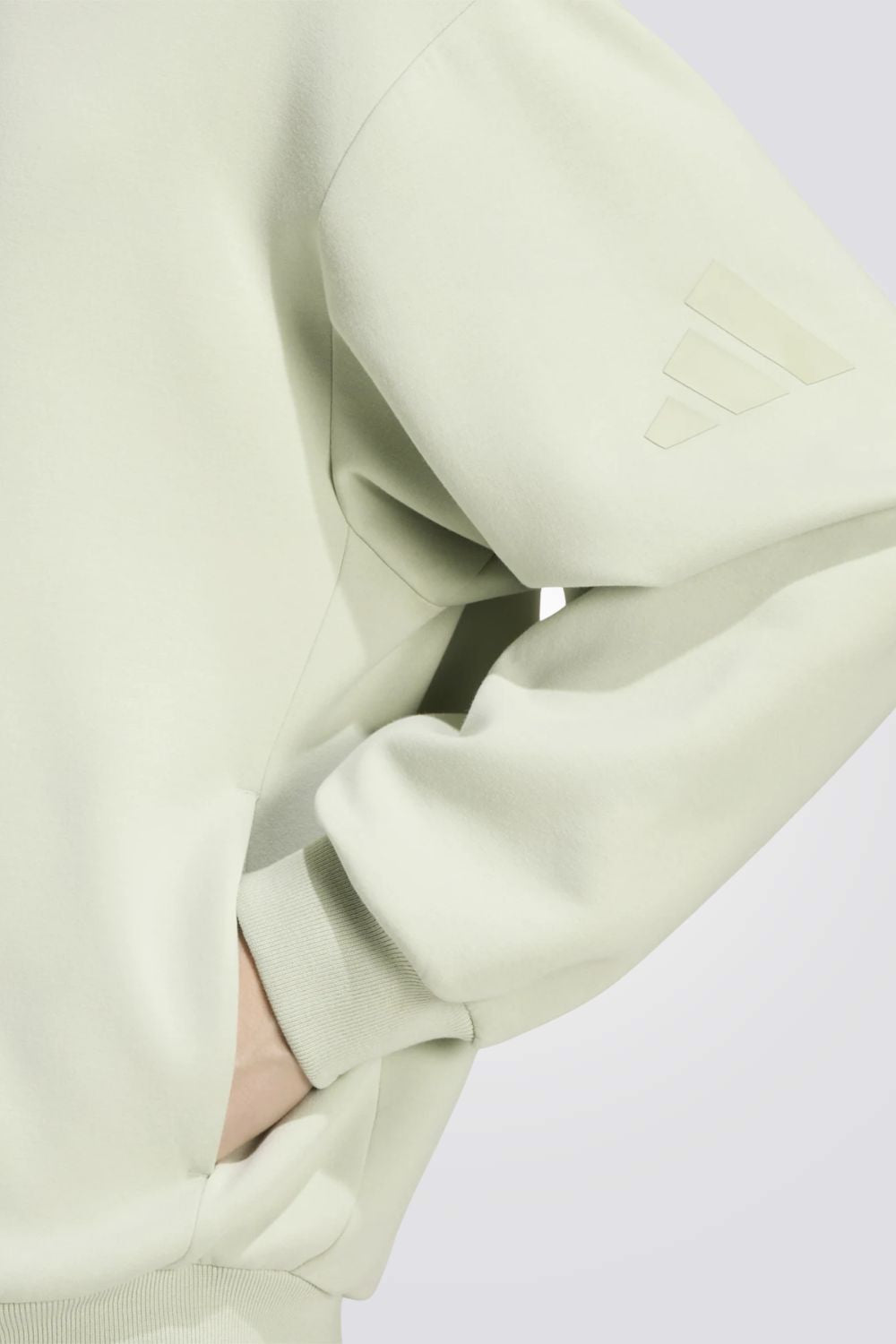 סווטשירט Soft Lux Full-Zip לגברים | אדידס