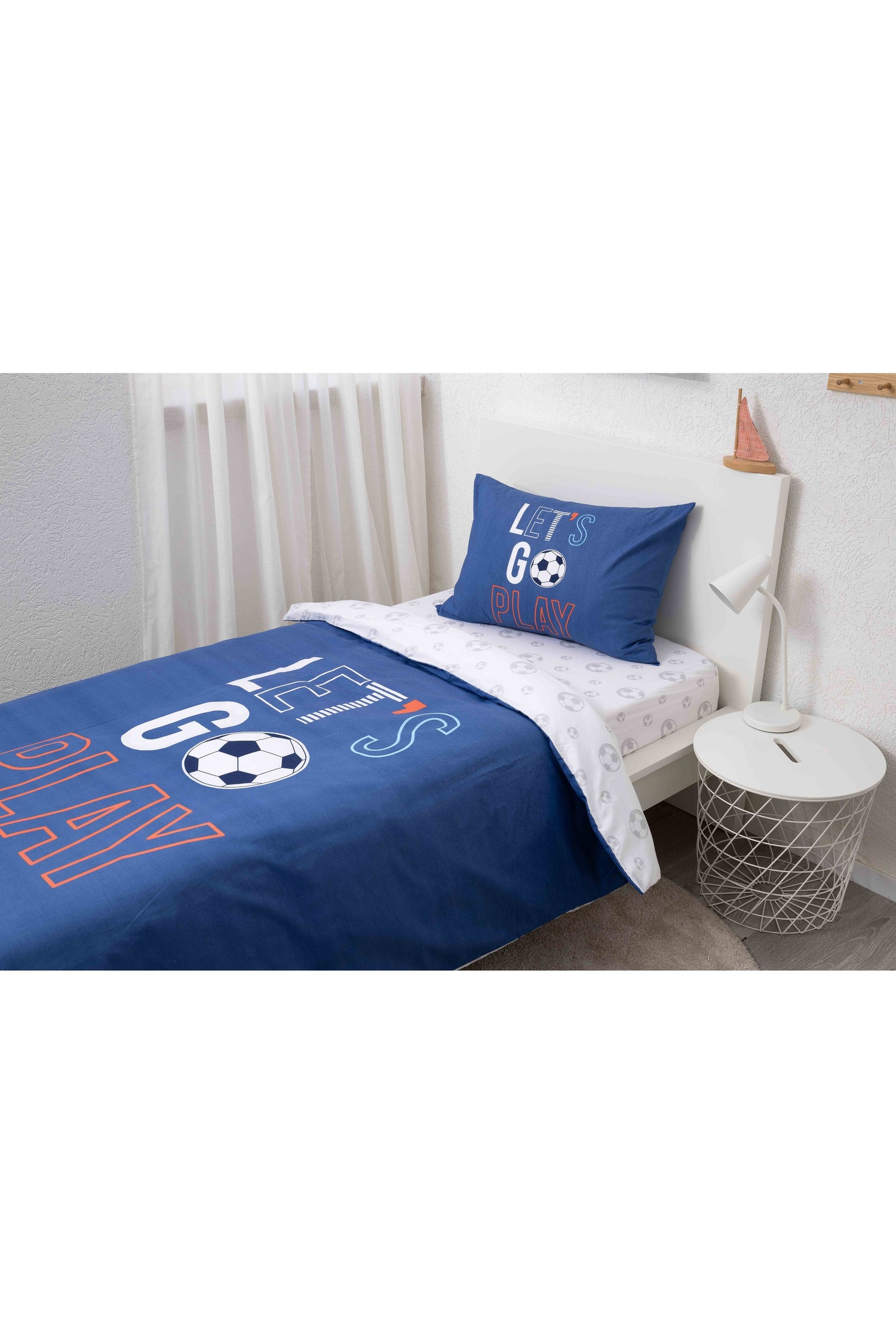 מצעי ילדים ונוער 200*90 ס"מ סט כדורגל