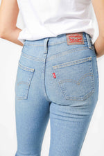 מכנסי ג'ינס גזרה גבוהה 725 Bootcut