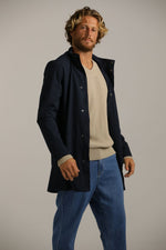 מעיל טרנץ' ספורטיבי ארוך | קנת קול