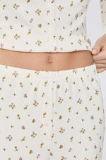 מכנסי פיג'מה פרחוניים BETHANY לנשים | איתם