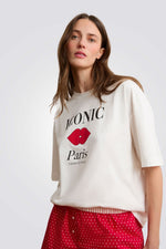 חולצת פיג'מה שרוולים קצרים ICONIC לנשים | איתם