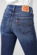 מכנסי ג'ינס גזרה גבוהה 726 Flared