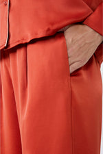 מכנסי פיג’מה סאטן ERIKE לנשים | איתם