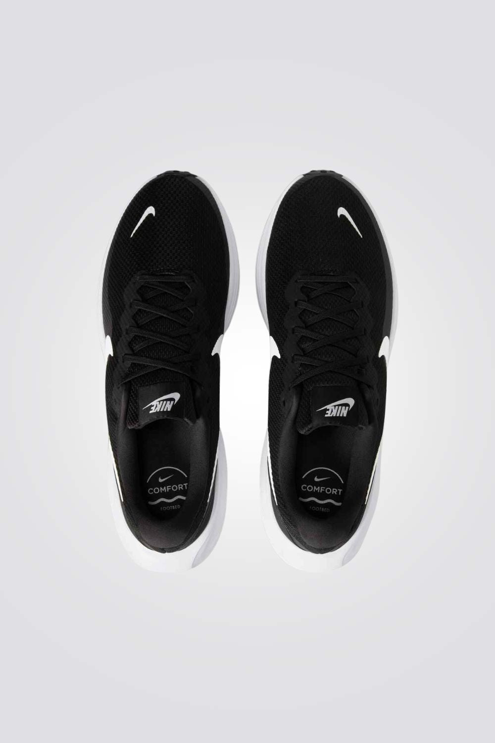 נעלי ספורט שחור ולבן לגברים | נייקי