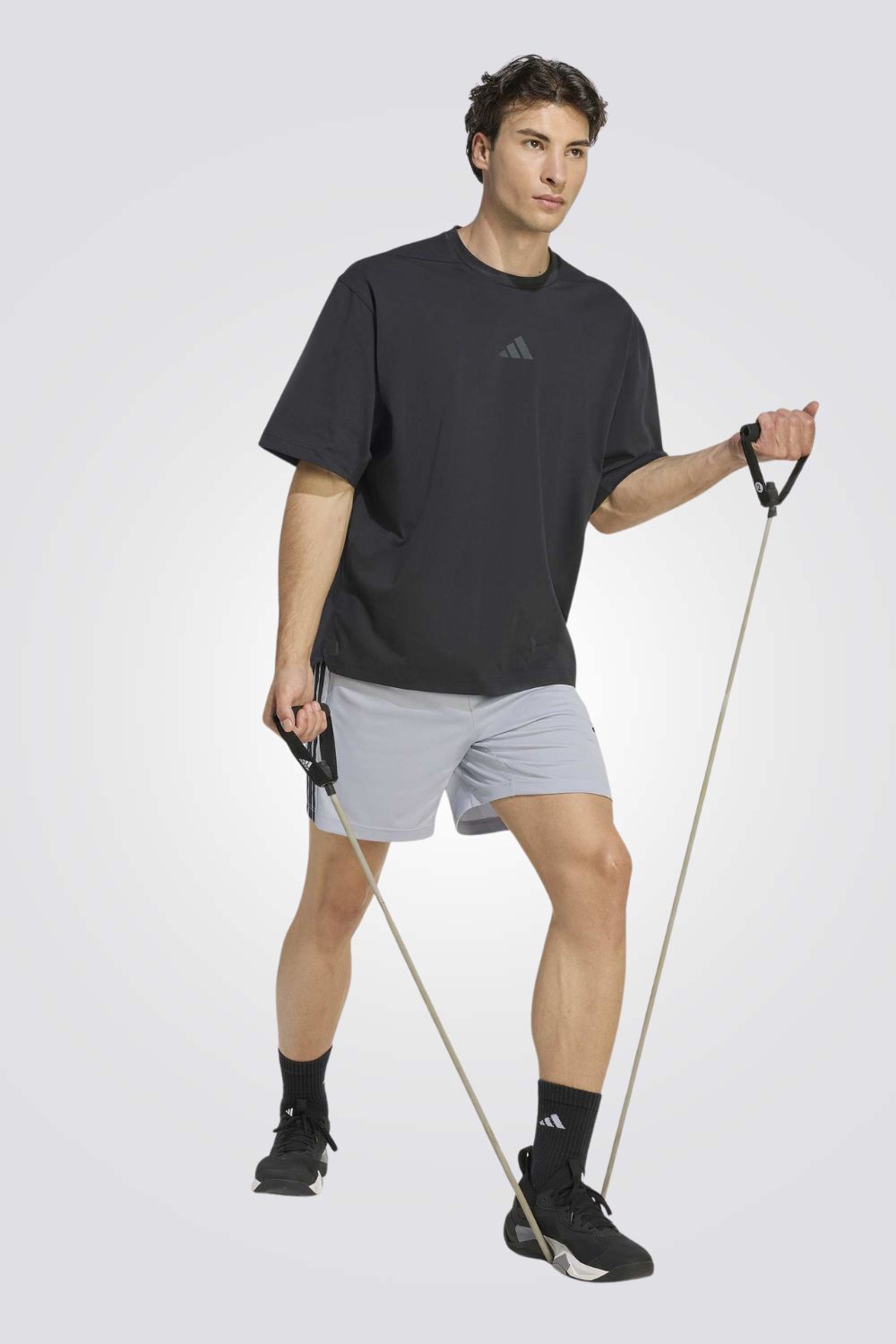 מכנסי ספורט Workout Essentials Base 3-Stripes לגברים | אדידס