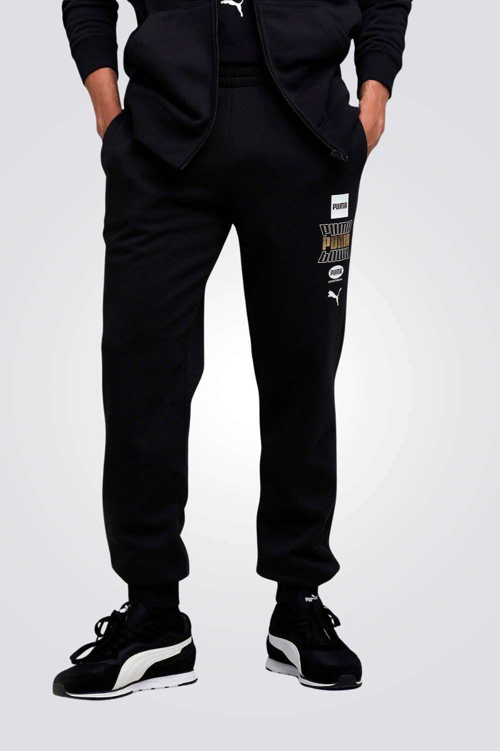 מכנסי פוטר ארוכים ESS LOGO LAB  Holiday לגברים